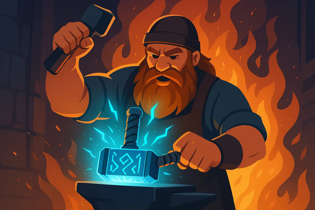 The Creation of Mjölnir: How Thor’s Hammer Came to Be