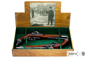 Duelling Pair of Percussion Pistols - Italy 1825