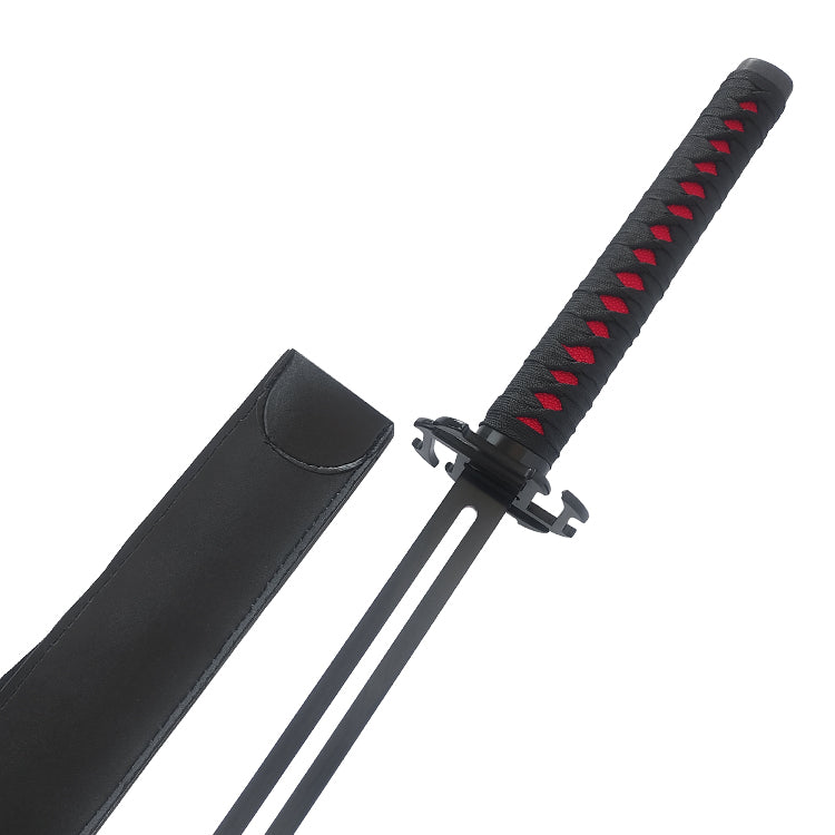 Bleach Ichigo Sword Kurosaki Tensa Zangetsu Katana-The Sword Stall