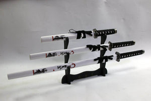 "Tsubasa" Triple Set Display Katana (Straight Blade)
