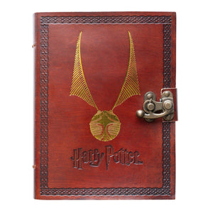 Harry Potter - Officially Licensed Golden Snitch Leather Journal