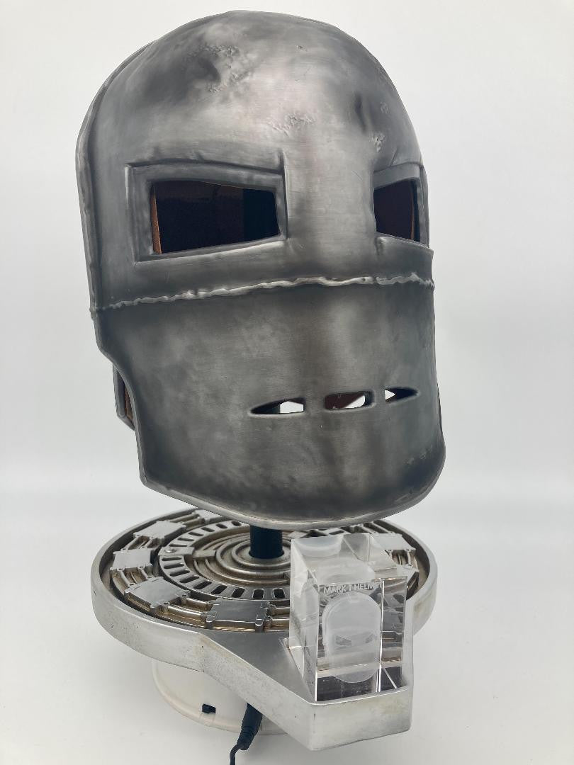 dark gray iron man helmet Deluxe Metal Iron Man Mki Helmet