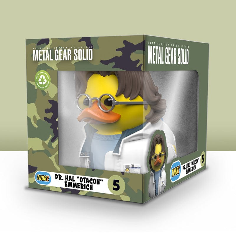 Metal Gear: Solid Dr. Hal “Otacon” Emmerich TUBBZ (Boxed Edition)