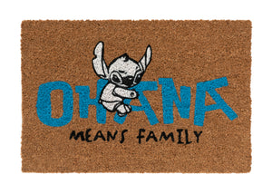 DISNEY STITCH OHANA DOOR MAT
