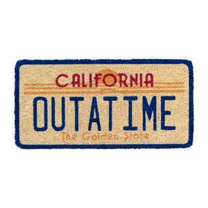 Back To Future - Outatime Door Mat