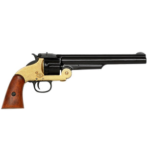 Red Dead Redemption - 1869 Smith & Wesson Schofield 6 Shot Revolver In Black & Solid Brass