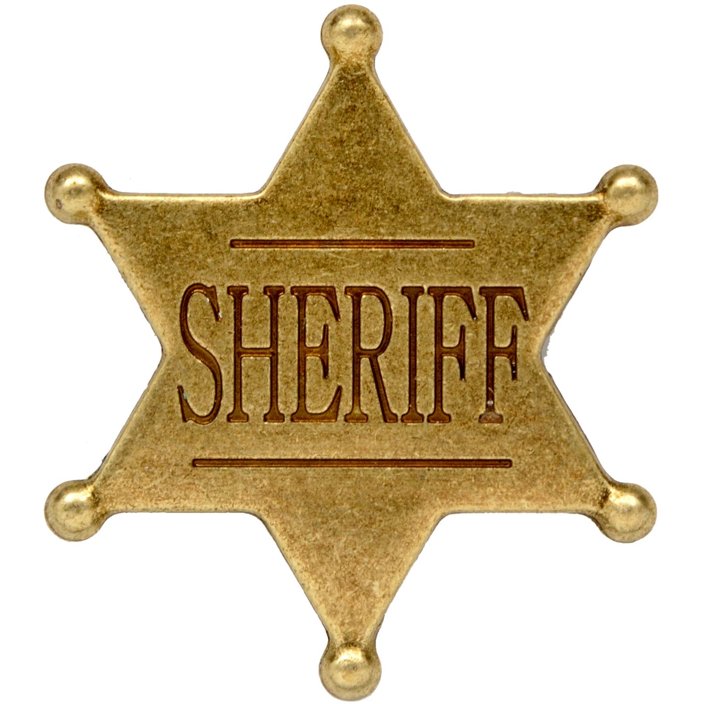 Red Dead Redemption - Ball Tipped Sheriff Badge