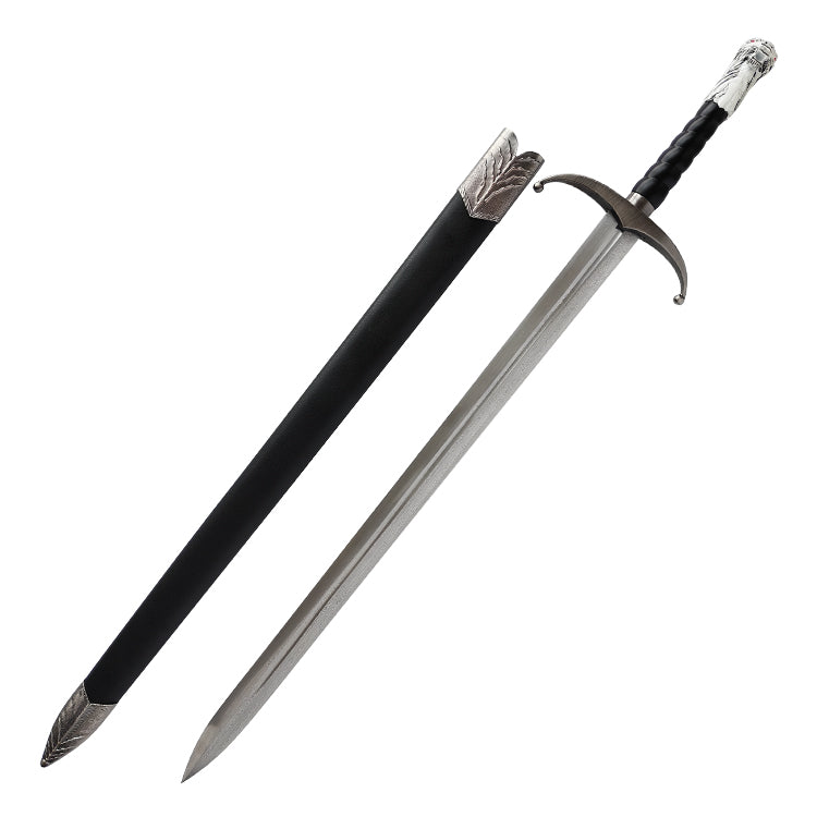 The Bastard Snow's Sword - Hand Forged Folded Steel (Damascus)