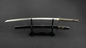Warrior's Demise' Damascus Steel 1095 Clay Tempered Katana