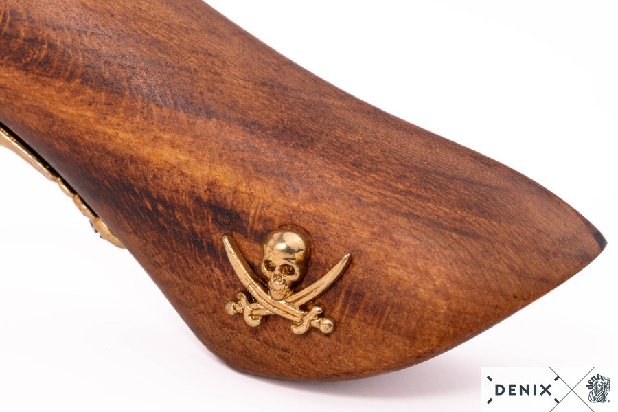 Double Barrel Pirate Percussion Pistol-The Sword Stall