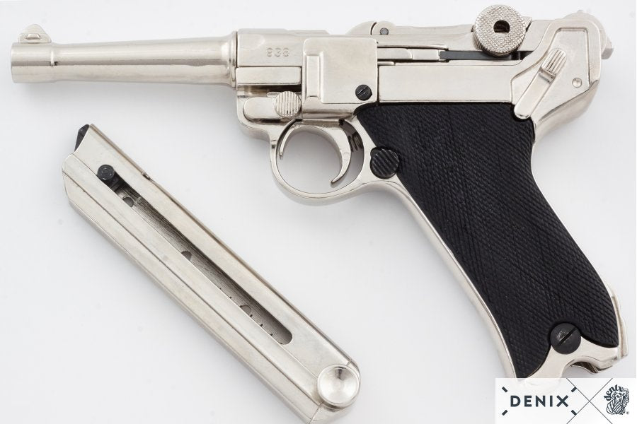 CALL OF DUTY - German Parabellum Luger P08 in Trophy Nickel-The Sword Stall