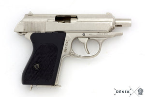 JAMES BOND - Walther PPK in Nickel-The Sword Stall