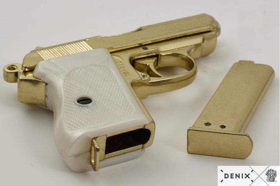 JAMES BOND - Walther PPK in Gold-The Sword Stall