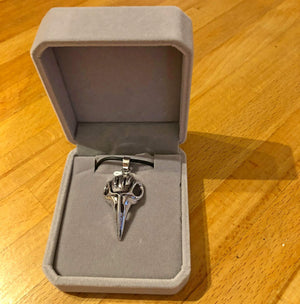 Lace Raven Skull-The Sword Stall