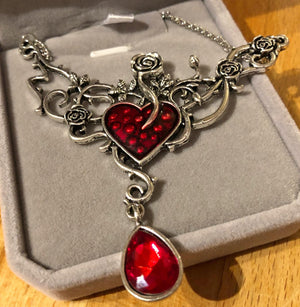 Necklace Heart Of Thorns-The Sword Stall