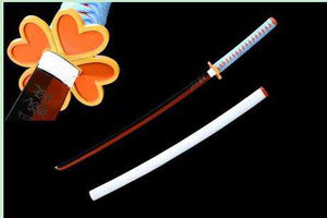 Demon Slayer - Mitsuri Kanroji Love Pink Nichirin Display (Straight Blade) Katana