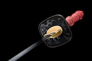 "Ikigai" Hand Forged 1090 HCS Clay Tempered Katana