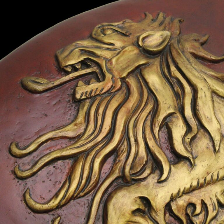 Valyrian Steel Game of Thrones - Lannister Shield-The Sword Stall