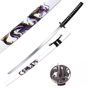 Dragons of the Seven Kingdoms - Riyujin Dragon Display Katana (Metal, Straight Blade)