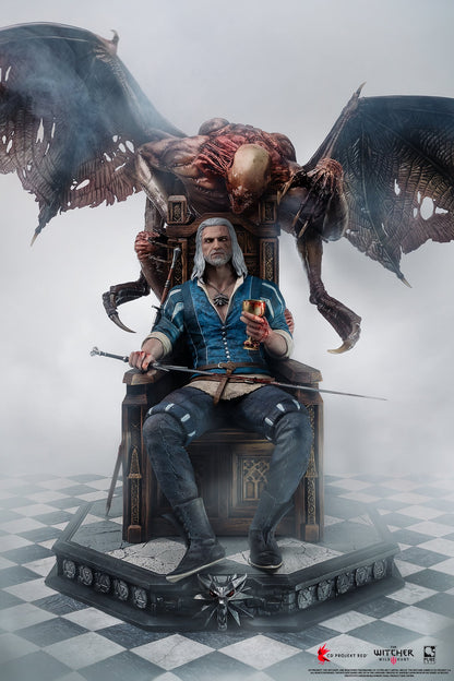 LAYAWAY DEPOSIT ONLY - The Witcher 3: Wild Hunt – Geralt 1:4 Scale Deluxe Statue | PureArts