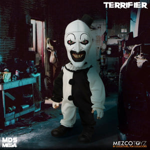 Terrifier Art The Clown 15" Mezco Designer Series Mega Scale with Sound