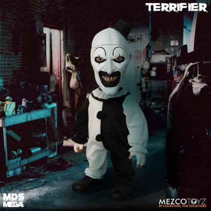 Terrifier Art The Clown 15" Mezco Designer Series Mega Scale with Sound