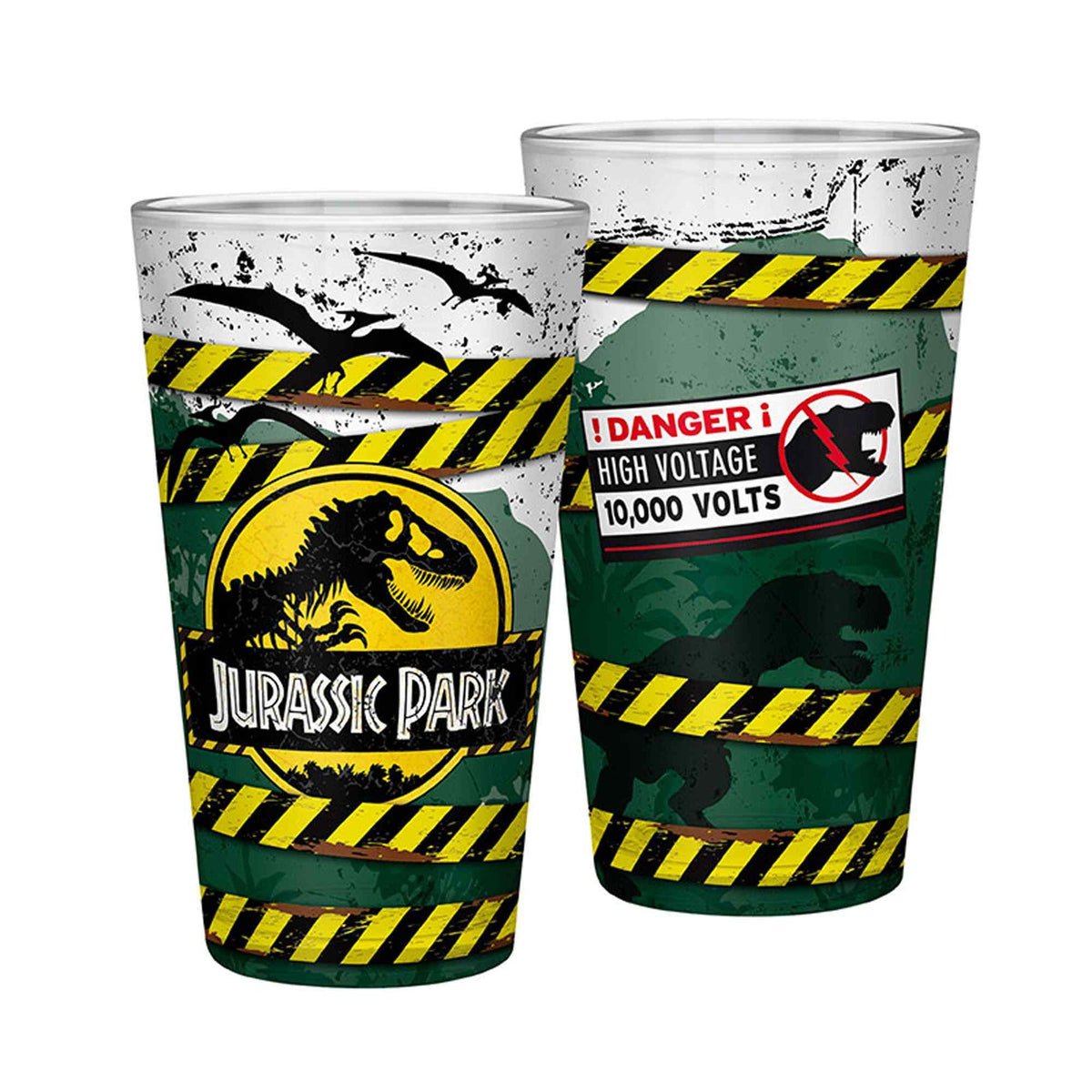 Jurassic Park - Danger: High Voltage Glass