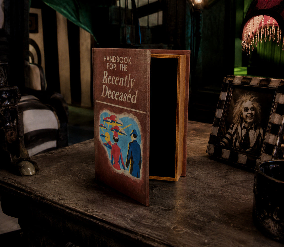 Beetlejuice: Handbook for the Recently Deceased Replica Book Box