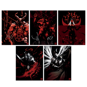 Diablo - Limited Edition Set of Five Lithographs