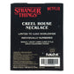 Stranger Things - Limited Edition Creel House Window Necklace