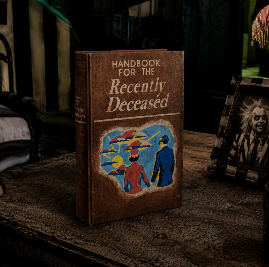 Beetlejuice: Handbook for the Recently Deceased Replica Book Box