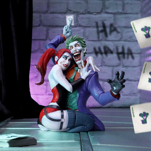 The Joker and Harley Quinn DC Collectible Bust