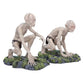 The Lord of the Rings – Official Gollum &amp; Sméagol Collectible Figurine Set