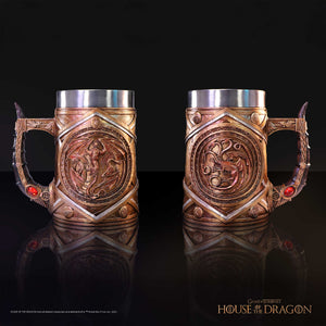 House of the Dragon – Official Targaryen Crown and Dagger Collectible Tankard