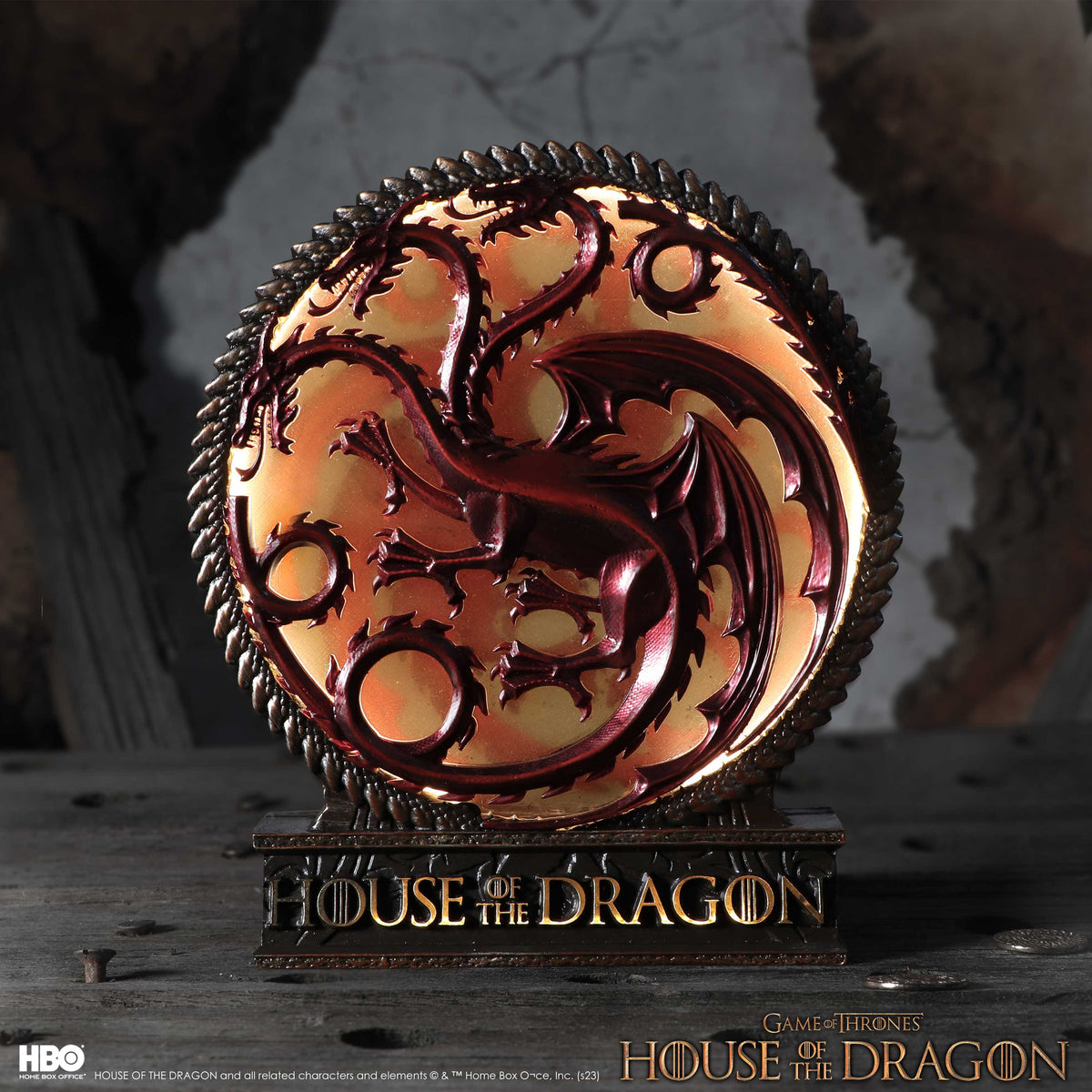 House of the Dragon -  Targaryen Lamp