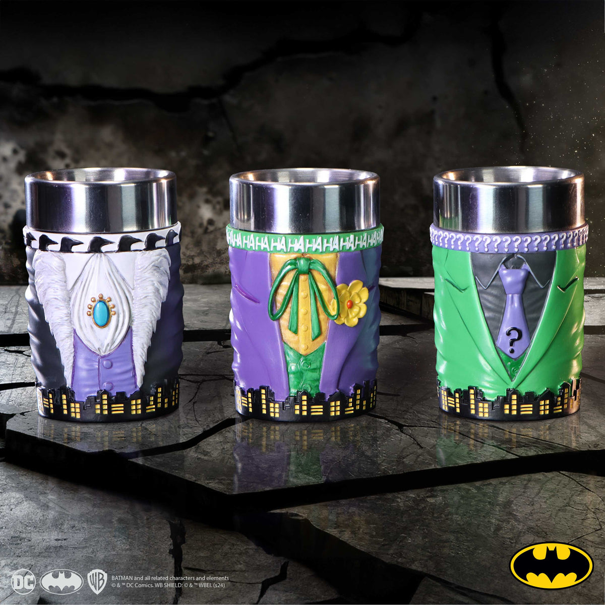 DC – Official Batman Super-Villain Collectible Mini Cup Set