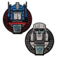 Transformers – Official 40th Anniversary Twin Set of Pin Badges