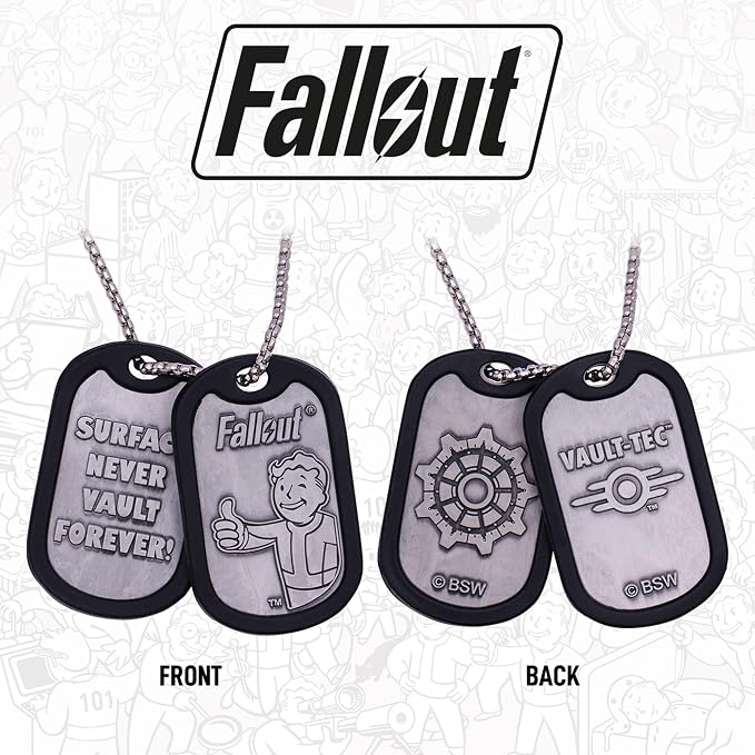 Fallout – Official Metal Dog Tags