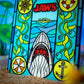 Jaws – Official Stained Glass-Style Metal Ingot