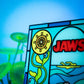 Jaws – Official Stained Glass-Style Metal Ingot