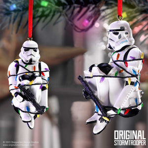 Original Stormtrooper – Official In Fairy Lights Hanging Ornament