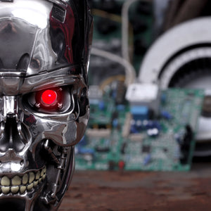 The Terminator – Official T-800 Endoskeleton Head Statue