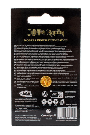 Jujutsu Kaisen: Nobara Kugisaki Icon Pin Badge