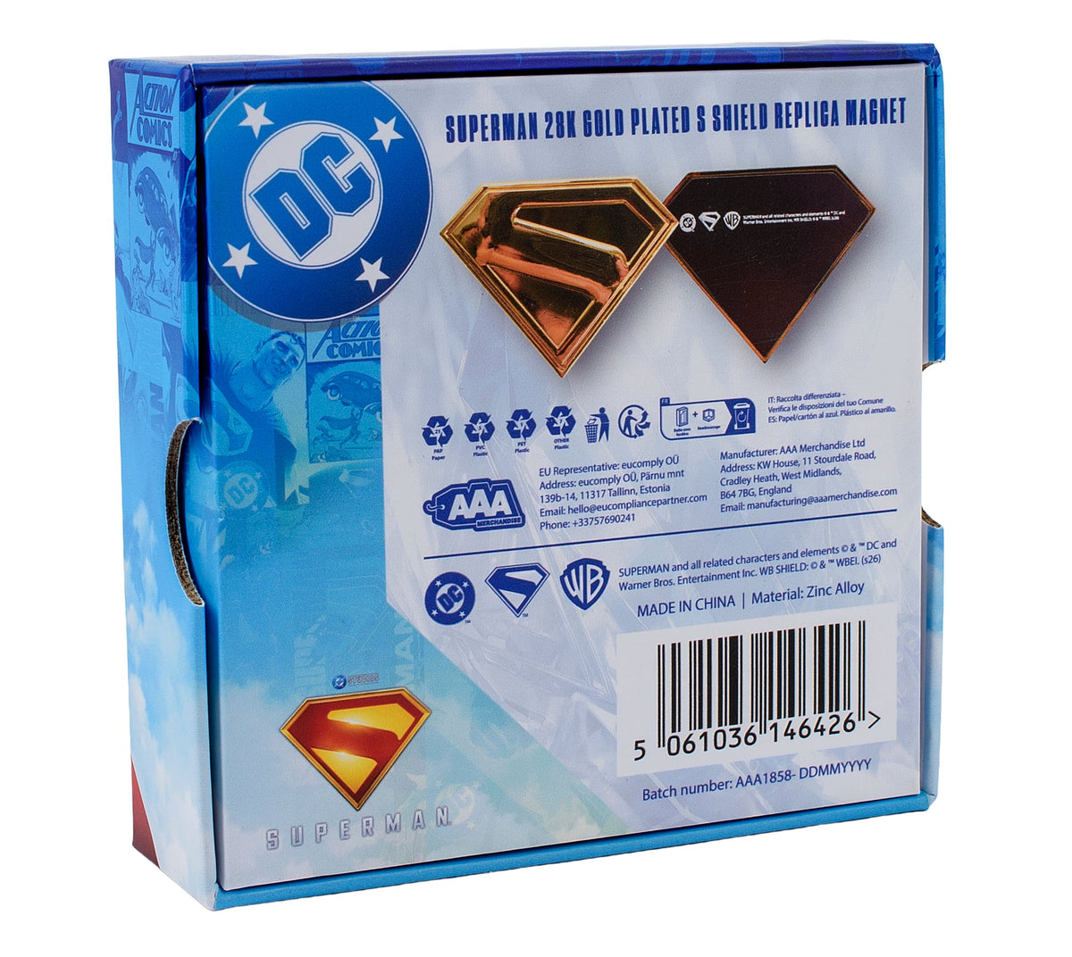 Superman: Gold Shield Replica