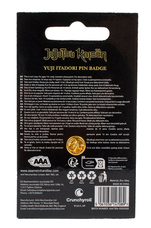 Jujutsu Kaisen: Yuji Itadori Icon Pin Badge
