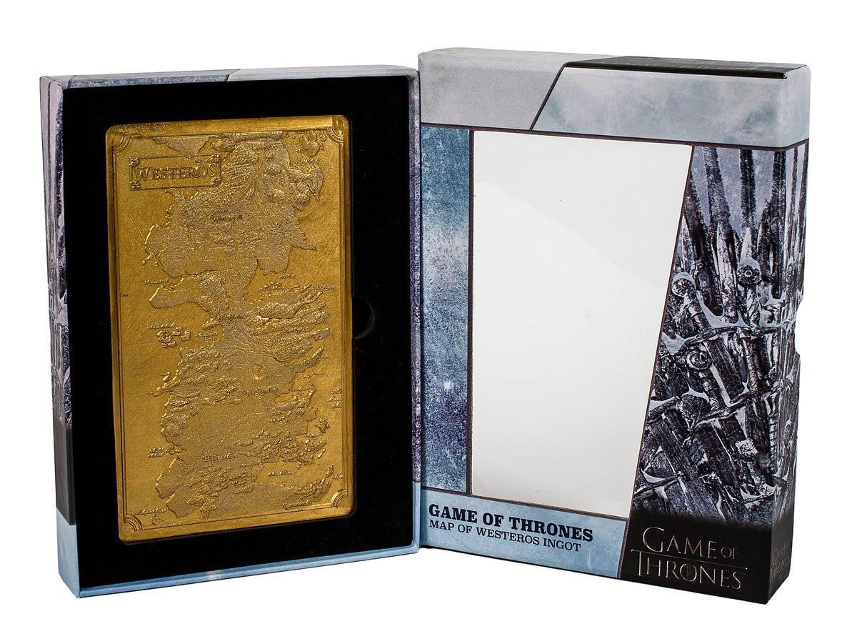 Game of Thrones: Map of Westeros Ingot