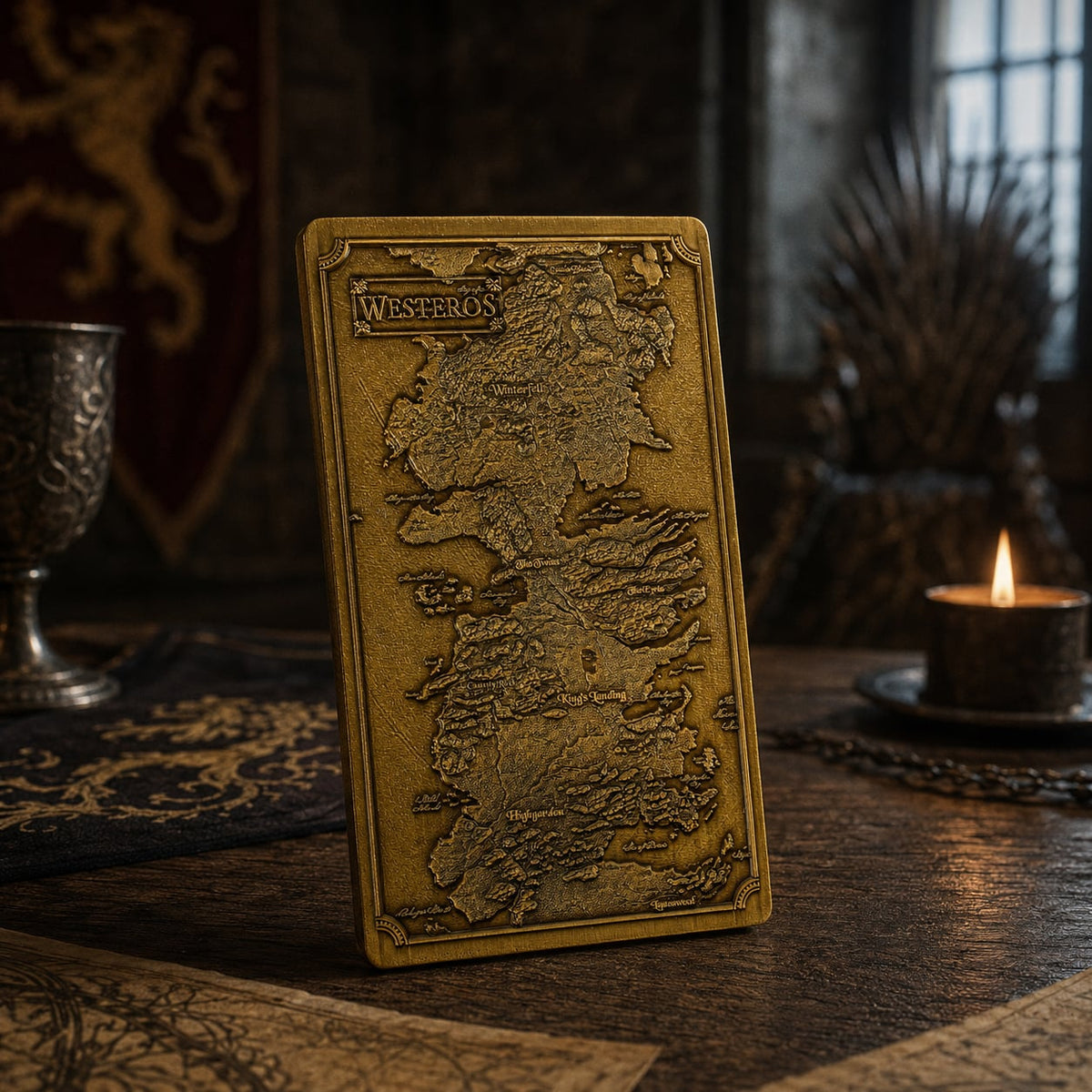 Game of Thrones: Map of Westeros Ingot