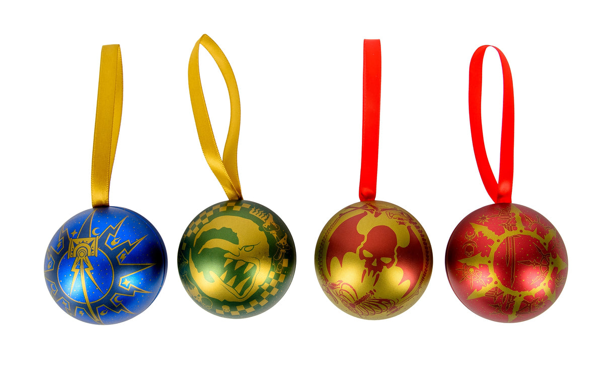 Warhammer Age Of Sigmar: Bauble Collection (Pack of 4)