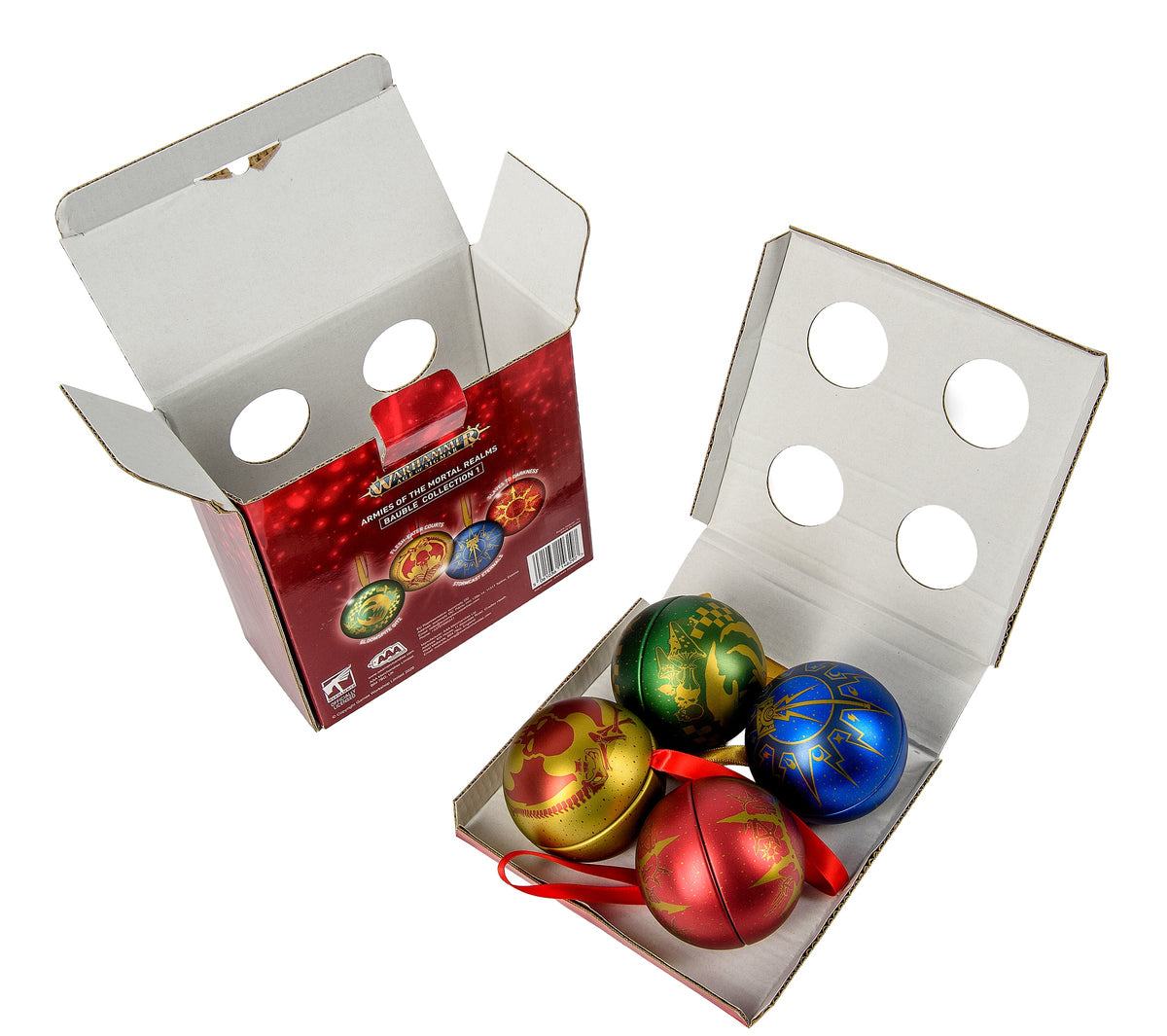 Warhammer Age Of Sigmar: Bauble Collection (Pack of 4)