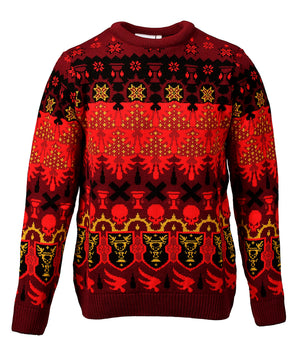 Warhammer 40,000: Blood Angels Pattern Christmas Jumper